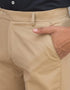 Men's Khakhi Premium Pant Suiting Stuff Export Quality